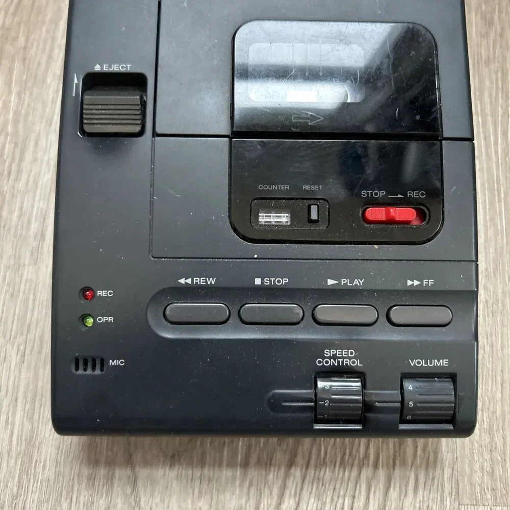Sony M-2000 Microcassette Transcriber Dictation Tape Recorder Only Untested